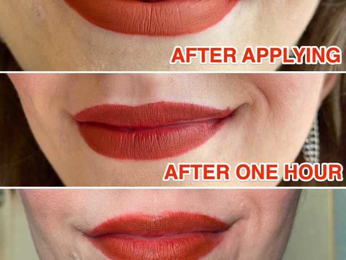 However, it lasted longer on my lips than the original formula did throughout the day.
