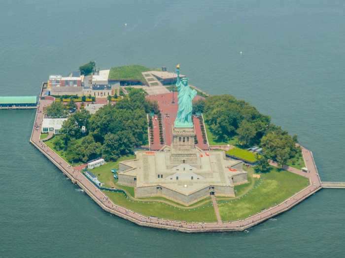 And, of course, the Statue of Liberty did not fail to impress - we did a quick circle over Liberty Island.