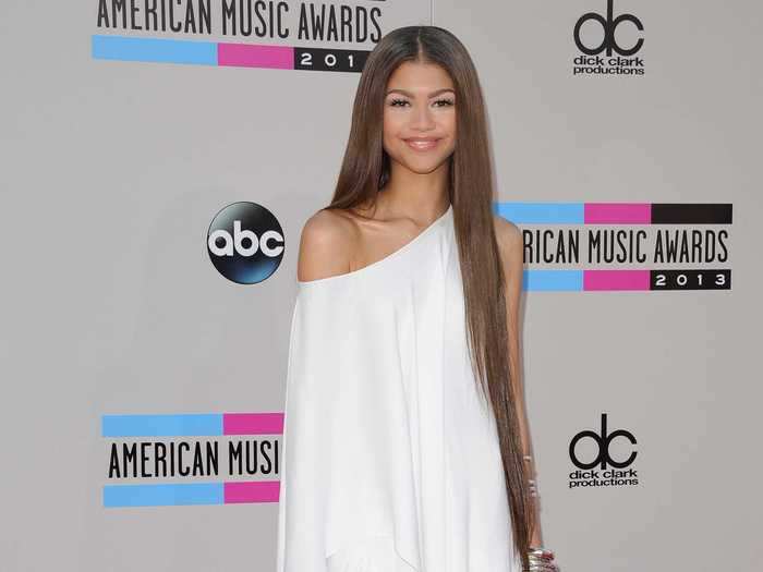 The following year, Zendaya wore an all-white Donna Karan look to the red carpet.