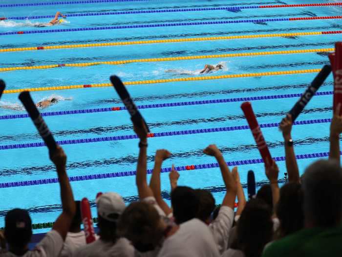 Ledecky leads the pack - including Titmus and Italy