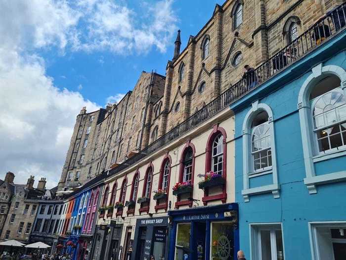 Before it was named Victoria Street, this part of Edinburgh was home to Major Weir, a man who was executed for witchcraft in 1670.