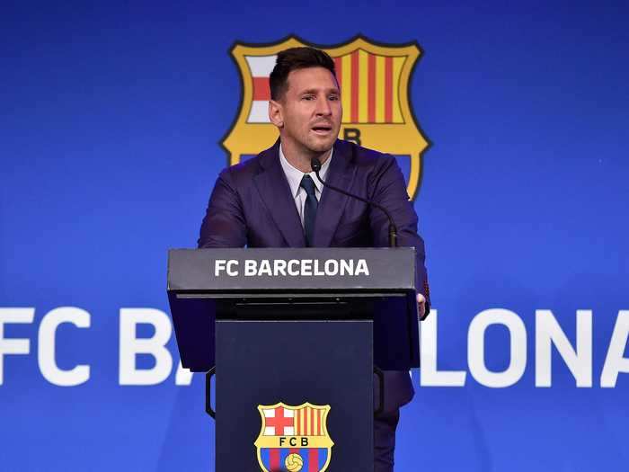 On accepting he was leaving Barcelona: "This whole week I have gone through ups and downs but we are processing it everyday, little by little."