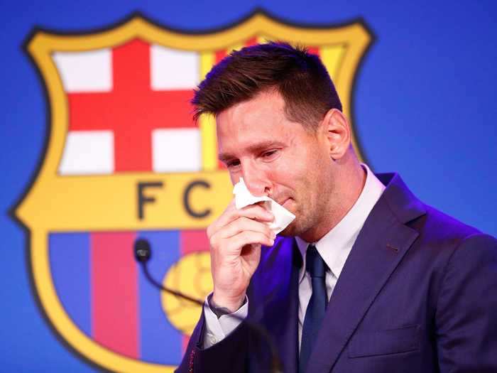 On leaving Barcelona: "My exit from Barcelona was a hard moment."