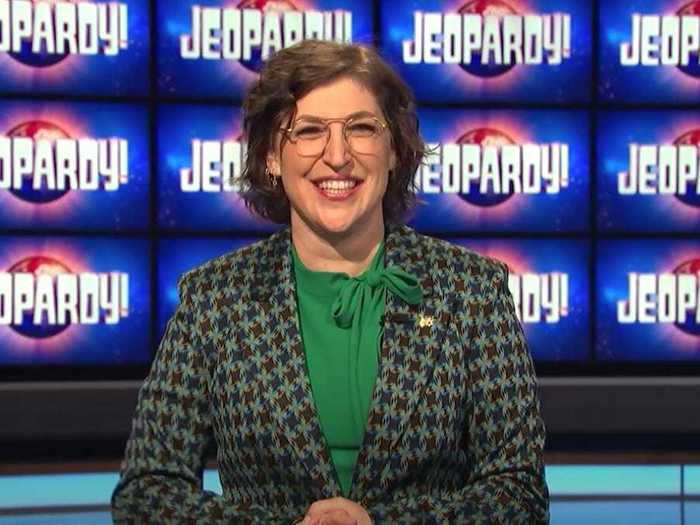 Bialik may have one of her kids (and TikTok) to partially thank for the "Jeopardy!" hosting gig.