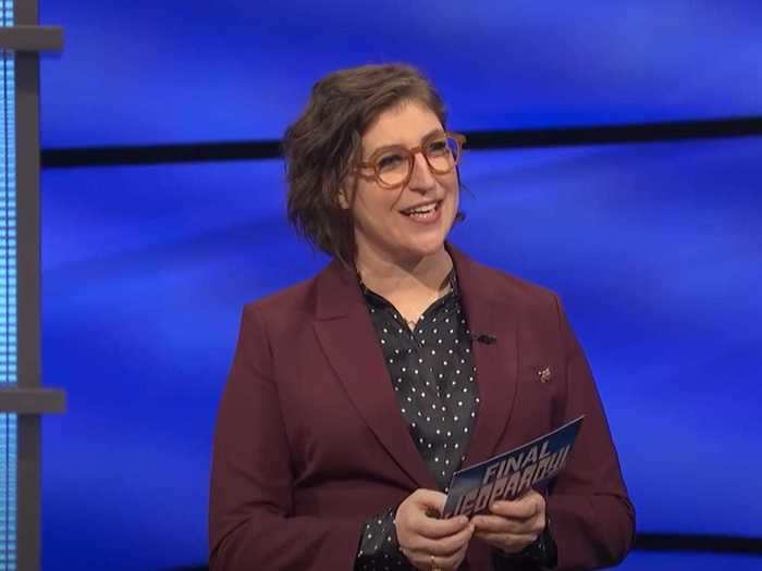 Mayim Bialik hosted "Jeopardy!" from May 31 to June 11 as one of the season