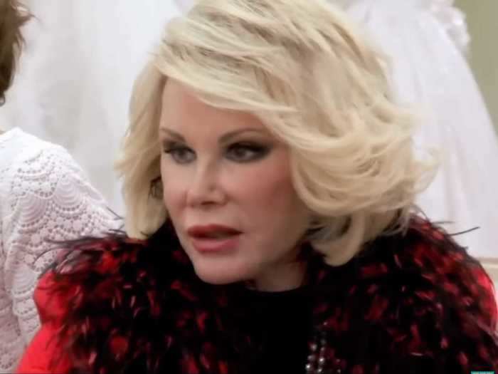 Joan Rivers appeared in an episode to help a friend