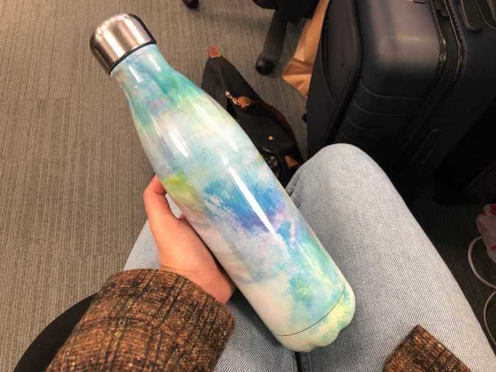 The first thing I wished I brought along with me was a reusable water bottle. There were pitchers of ice water in the communal cars, so it would have been easy for me to keep the bottle filled at all times.