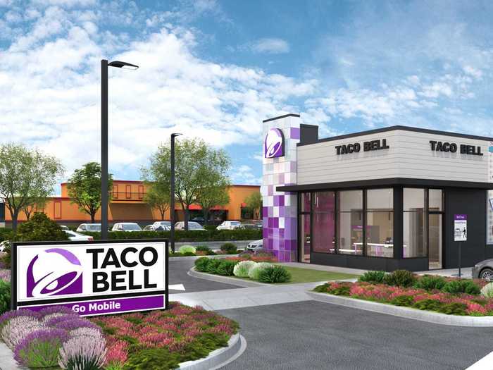 Taco Bell introduced Go Mobile restaurants earlier this year, focused especially on mobile and pickup orders.