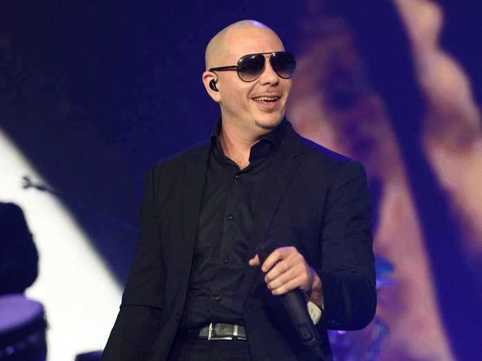 Pitbull recorded the series