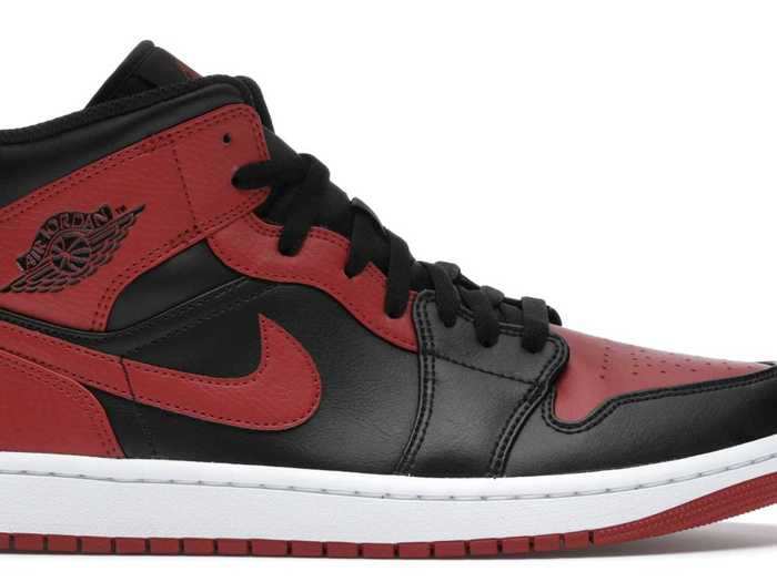 9. Jordan 1 Mid Banned (2020)