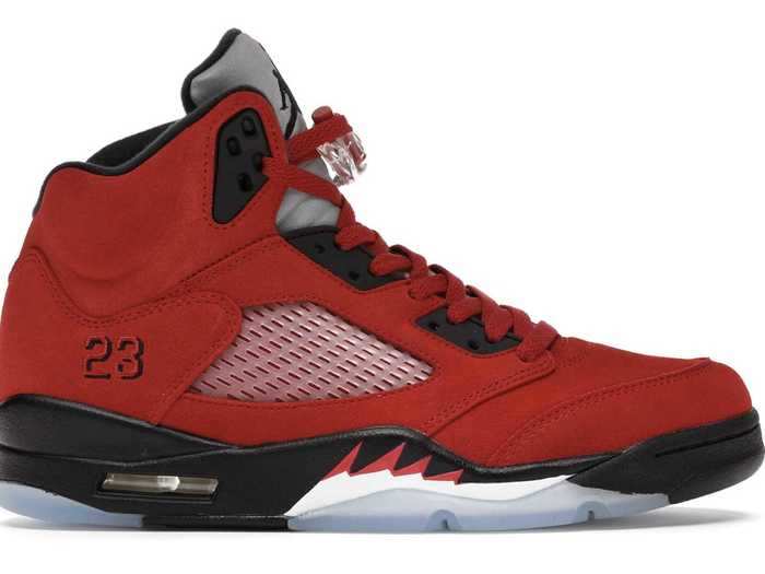 6. Jordan 5 Retro Raging Bull Red (2021)