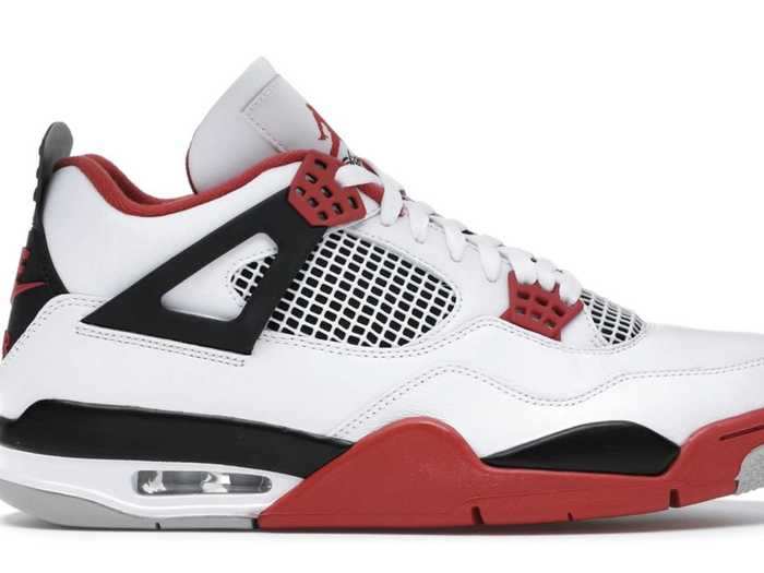 5. Jordan 4 Retro Fire Red (2020)