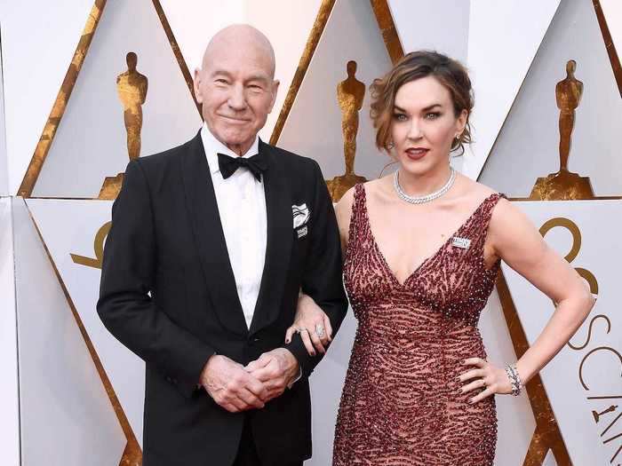 Patrick Stewart is 39 years older than his wife, Sunny Ozell.