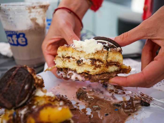 If you love Oreos, or are looking for a sweet snack after exploring the mall, the café is worth a stop.