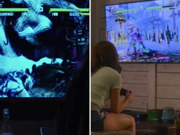 Chloe and Elle seem to play the same video game Elle played in the first movie.