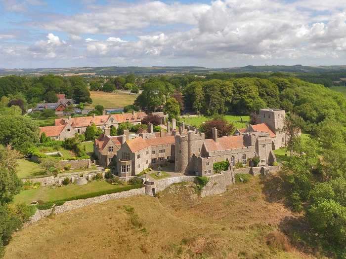 As the property comes with a variety of vegetable gardens and farmland, Peppitt told Insider that Lympne is "highly sustainable."