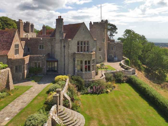 Lympne Castle, located on the southeast coast of England, is on the market for the price tag of $15 million (£11 million).