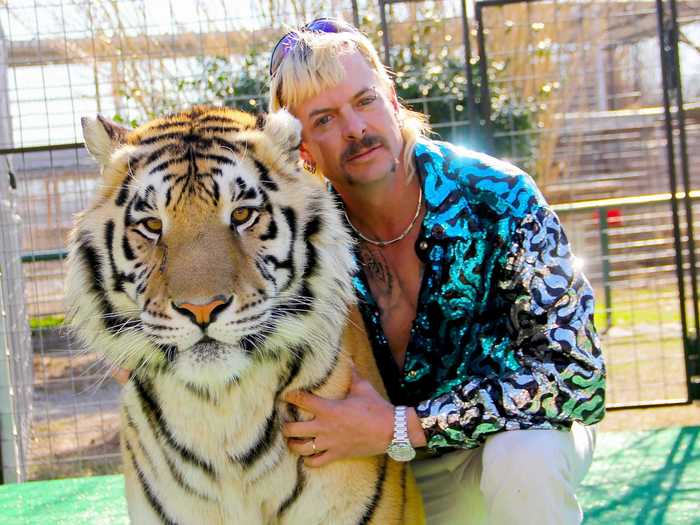 Joe Exotic, who is serving a prison sentence for murder-for-hire and animal abuse, became a viral sensation after the release of the Netflix docu-series "Tiger King."