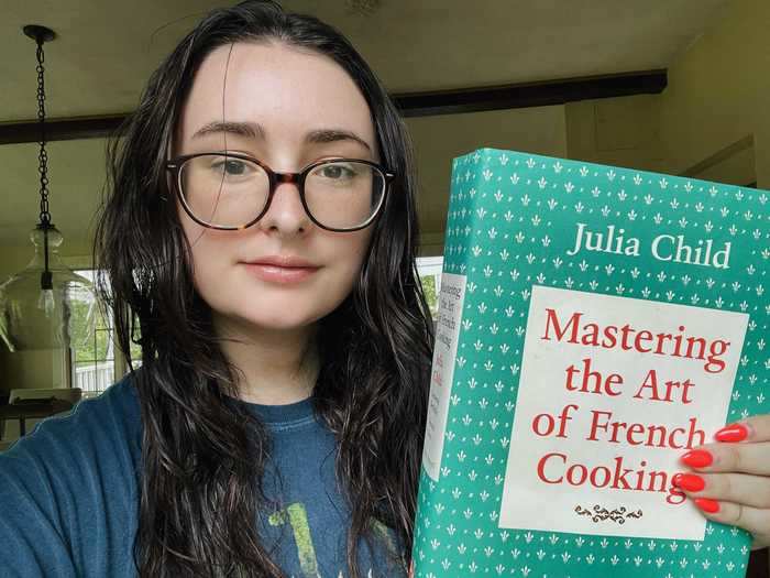 Despite the work and stress that went into preparing Julia Child