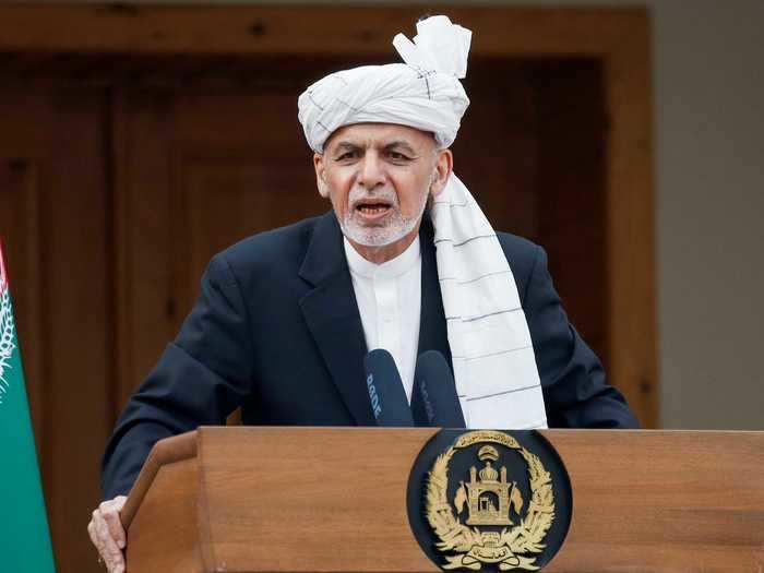 Afghan President Ashraf Ghani flees Afghanistan for Tajikistan as Taliban fighters enter Kabul, reports say