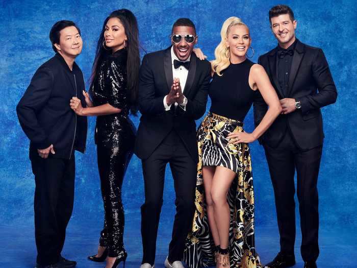 The core four are staying the same - panelists Ken Jeong, Jenny McCarthy, Nicole Scherzinger, and Robin Thicke - plus host Nick Cannon.