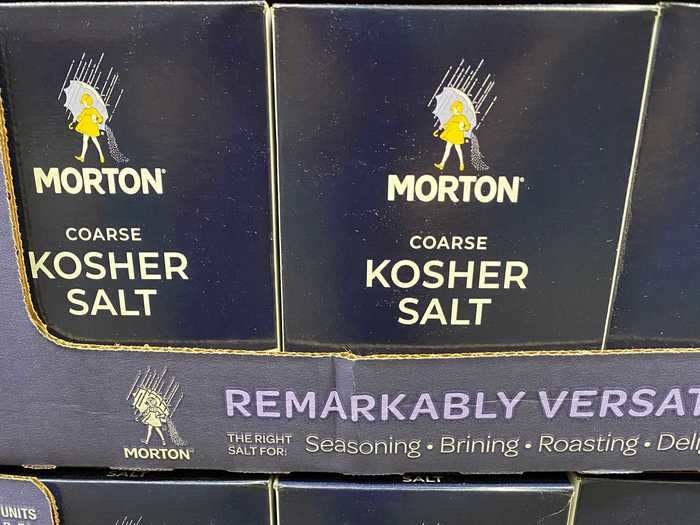 Kosher salt is a wonderful cooking staple.