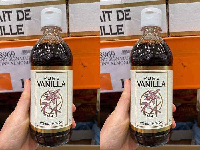 You can buy pure vanilla extract for a fraction of the price at Costco.