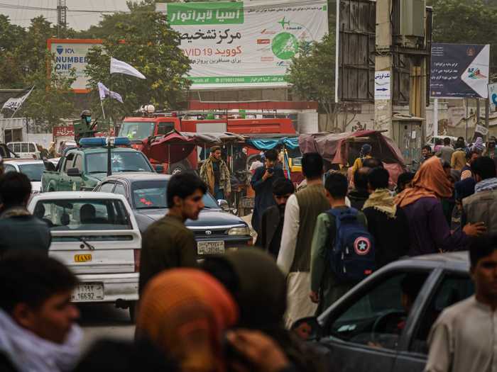 Marcus Yam, a photojournalist for the Los Angeles Times, captured harrowing images on the scene near the Kabul Airport in Afghanistan on Tuesday.