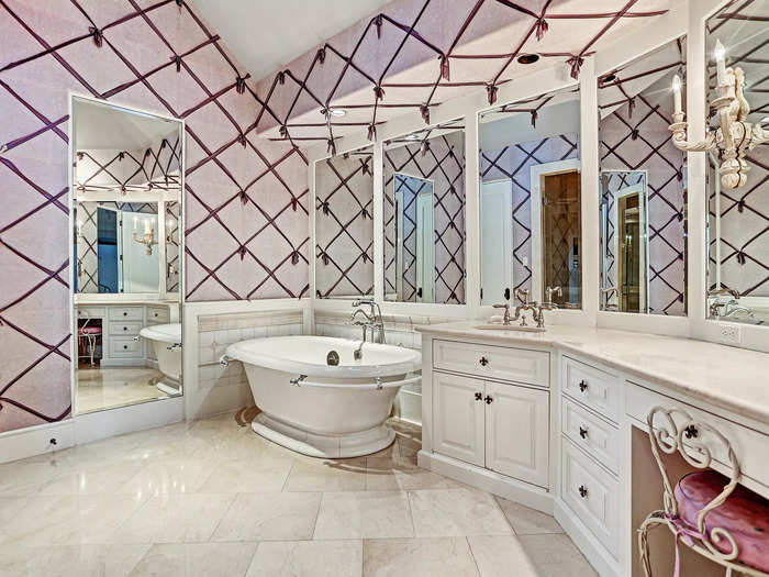 Plus, a custom-designed bathroom.