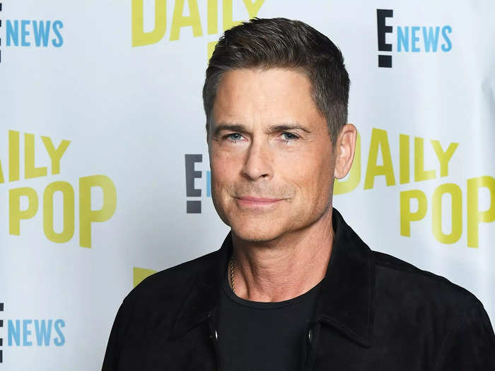 Rob Lowe, 57, is now best known for his TV roles in shows like "The West Wing," "Parks and Recreation," and "9-1-1: Lone Star."
