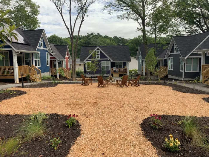 Just 11 miles from downtown Atlanta, Georgia, there is a unique community of tiny houses designed to change the way people live.