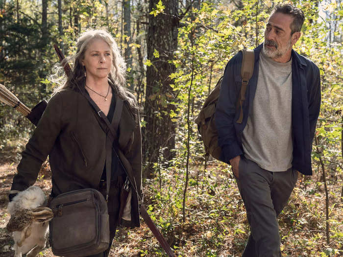 Carol let Negan out of jail and enlisted him to kill the leader of the Whisperers, Alpha.