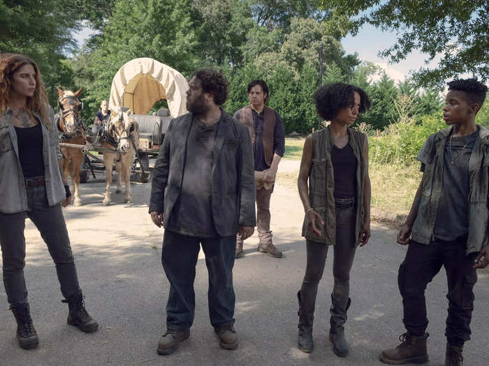 When Rick left, a new roster of characters joined the show to fill the void.