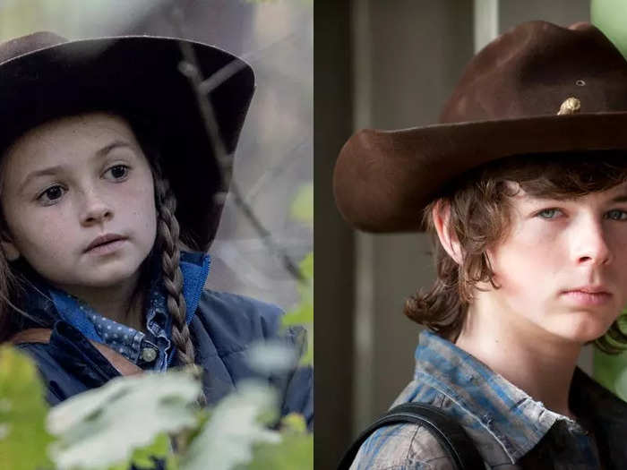 Judith is basically the new Carl.