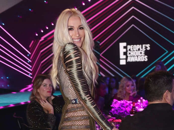 Stefani attended the 2018 E! People