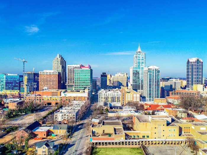 7. Raleigh, North Carolina