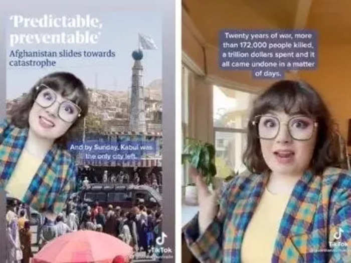 A TikTok video created by Guardian Australia which attempted to explain the Afghanistan conflict in just 2 minutes sparked debate.