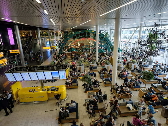 12. Amsterdam Airport Schiphol