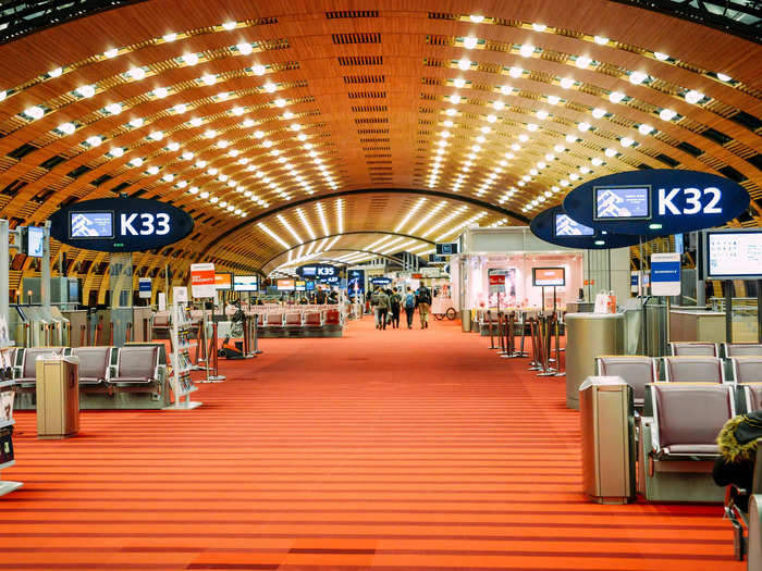 15. Paris Charles de Gaulle Airport