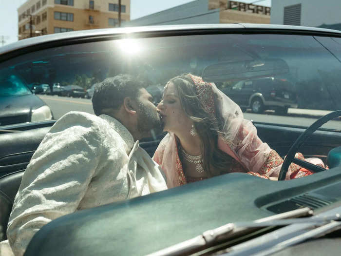 She said their first dance song captured how they feel about their relationship.