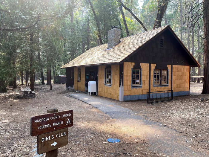 The park also has a library.