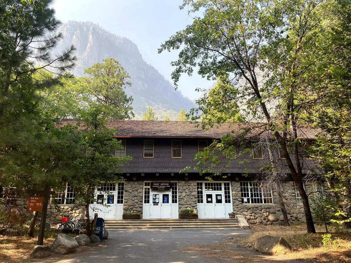 The architect who designed the hotel, Gilbert Stanley Underwood, also designed Yosemite