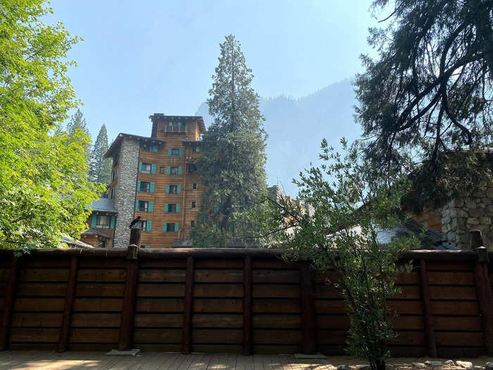 After lunch, I went to visit the Ahwahnee Hotel.