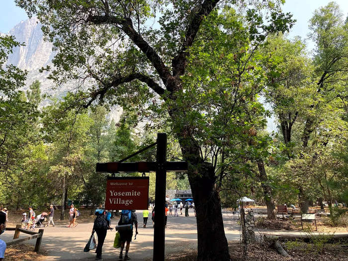 At around 10am, we reached our stop: Yosemite Village.