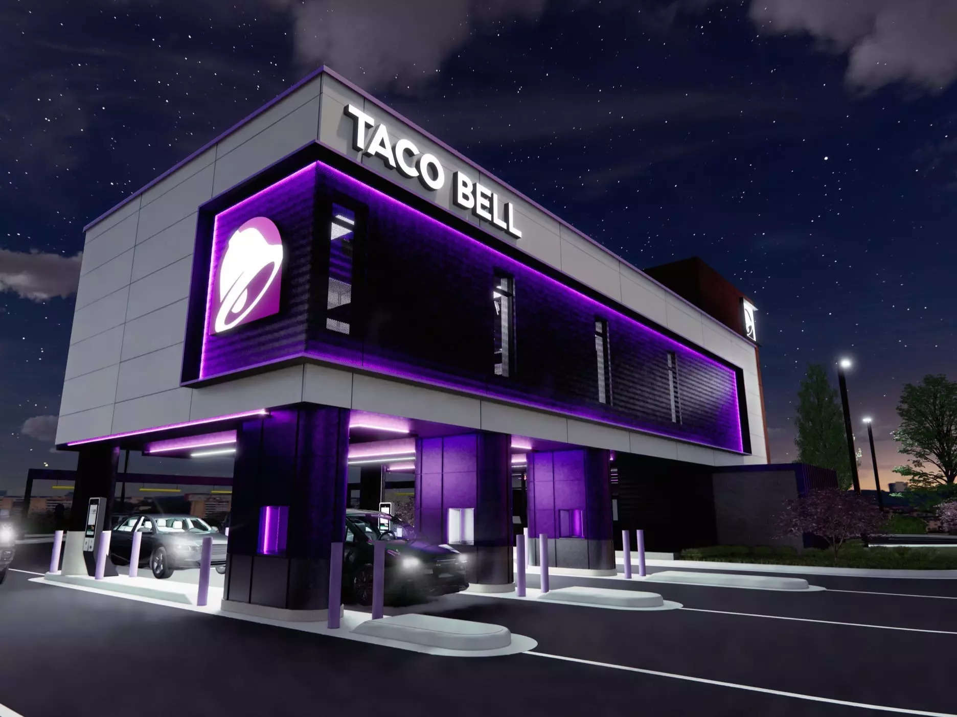 Taco Bell drive-thru concept