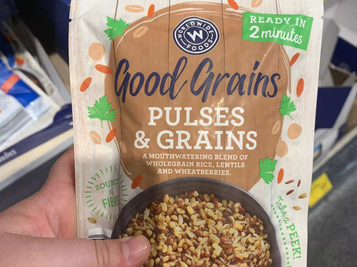 There are several options for cheap and easy microwaveable grains.