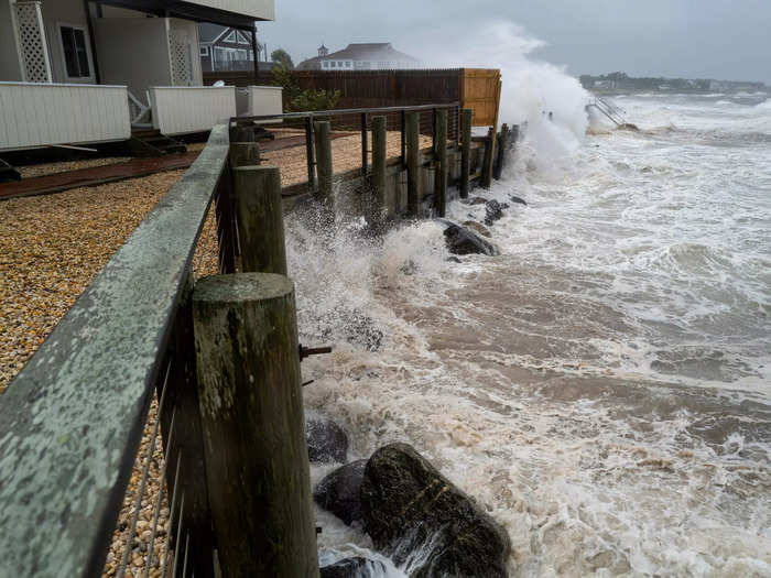 Heavy rain and flooding is expected along the Atlantic coast through Monday.