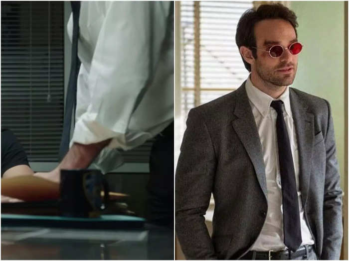 ... But it could also hint at Matt Murdock AKA Daredevil, who might have even appeared in the trailer