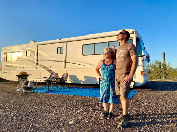 Husband-and-wife duo Marc and Julie Bennett have road-tripped to 48 US states in an RV together, and they