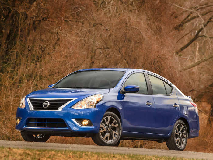 14. Nissan Versa